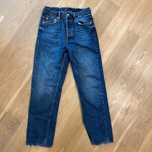 Maje High Rise Straight Leg Jeans